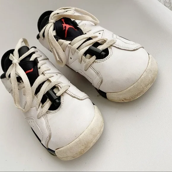 Nike Air Jordan Retro 6 Low Infrared Sneakers 6Y - Picture 4 of 13